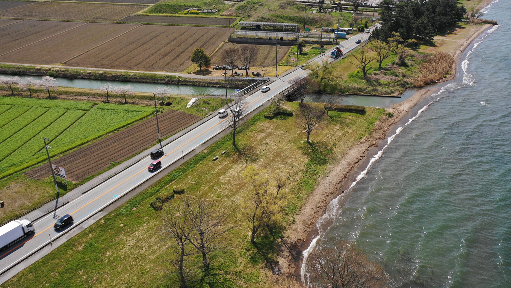 米原市 湖岸緑地 長沢 のアウトドア情報 q キャンプ 無料駐車場 トイレなし 琵琶湖アウトドアマップ