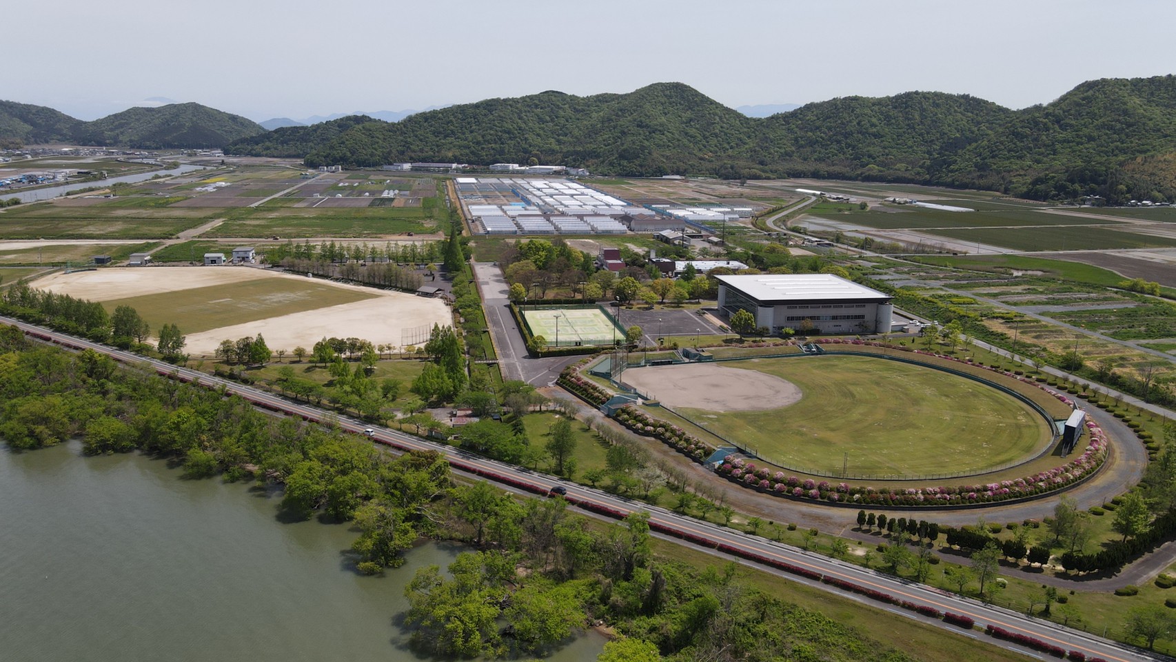 近江八幡市 近江八幡運動公園 のアウトドア情報 駐車場 トイレ 釣り 琵琶湖アウトドアマップ